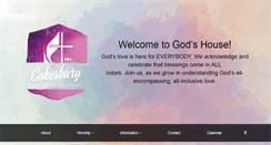 Desktop Screenshot of cokesburyumc.net